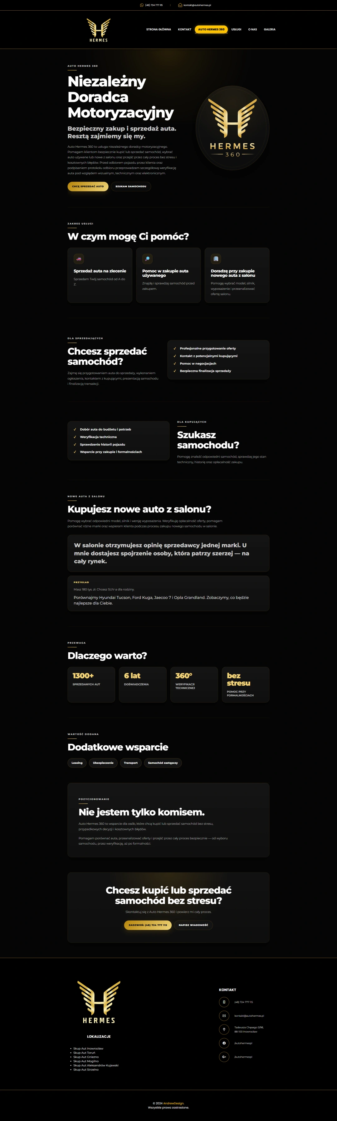 Podgląd realizacji AUTOHERMES