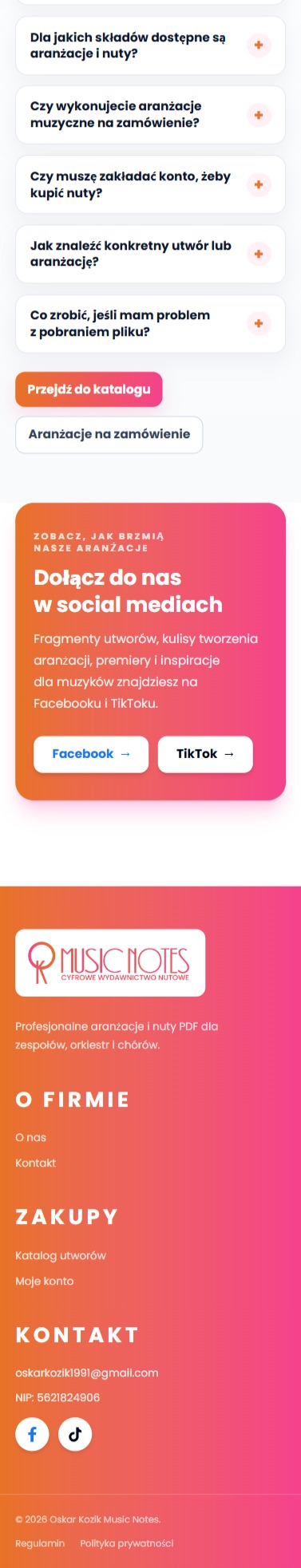 OKMN-mobile - fragment witryny