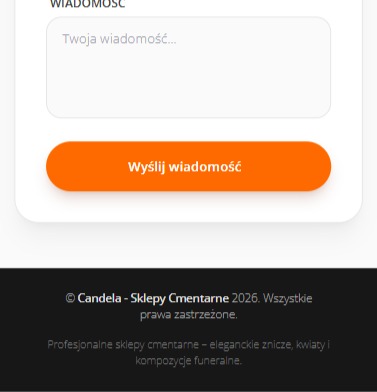 Sklepy-Cmentarne-mobile - fragment witryny