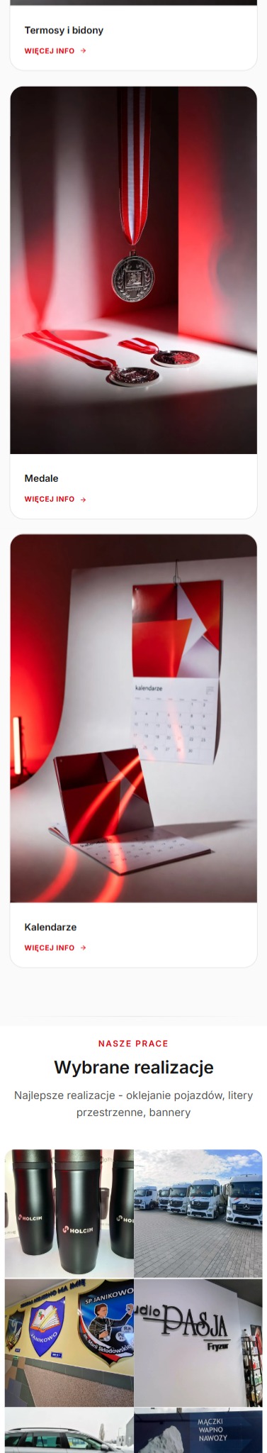Standart-mobile - fragment witryny